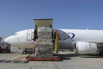 Canarias recibe dos nuevos aviones con suministros sanitarios (Foto TA)